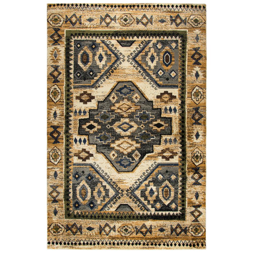 Rizzy Home Xceed Multicolor 8 Ft X 10 Rectangle Area Rug