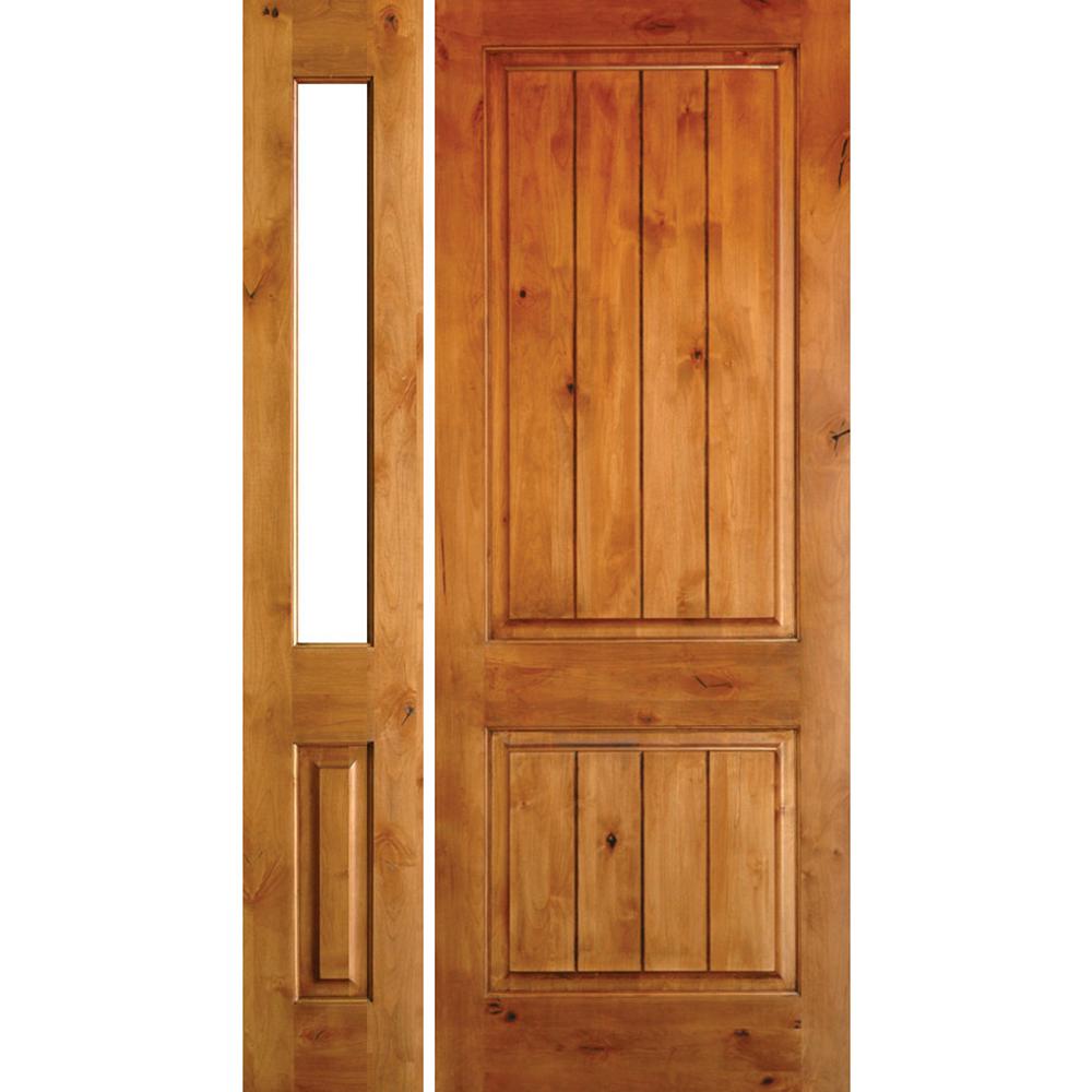 Rustic Wood Doors Front The Home Depot 56