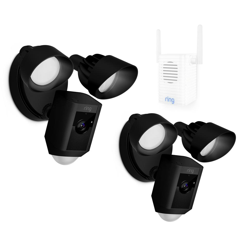 ring outdoor wifi cam with motion activated floodlight