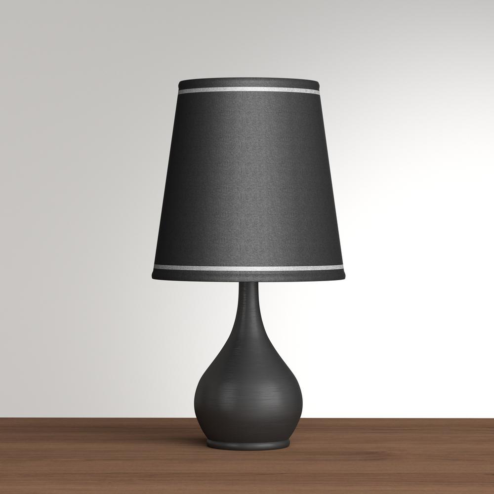 black touch table lamp