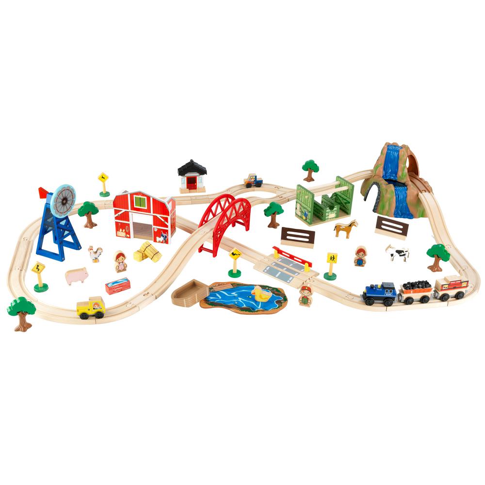 home depot toy train set