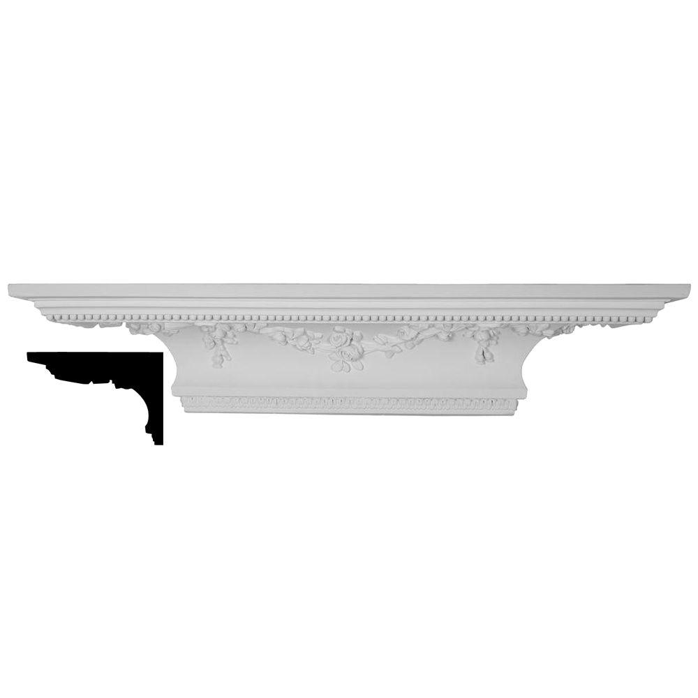 thumbnail image 2 of Ekena Millwork 3-7/8 In. X 5-1/4 In. X 27 In. Primed Polyurethane Odessa Extra Large Corbel Cor03x05x27od 2 of 12
