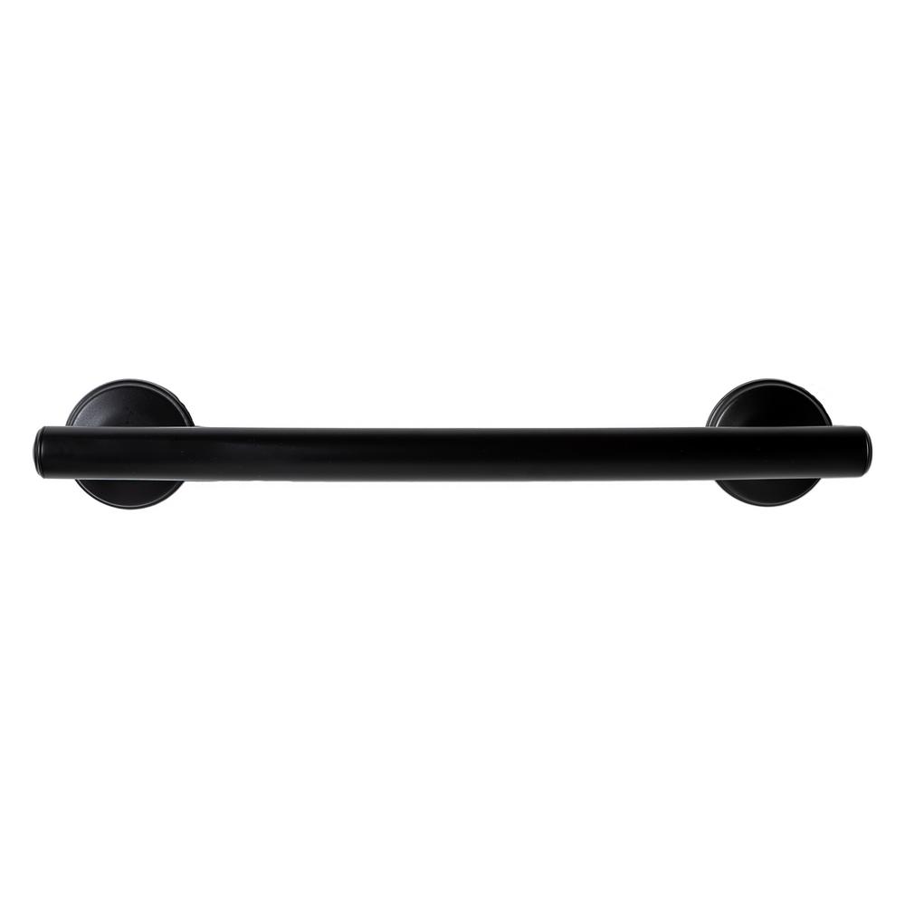 Grabcessories 20 in. Straight Decorative Grab Bar with Capped Ends