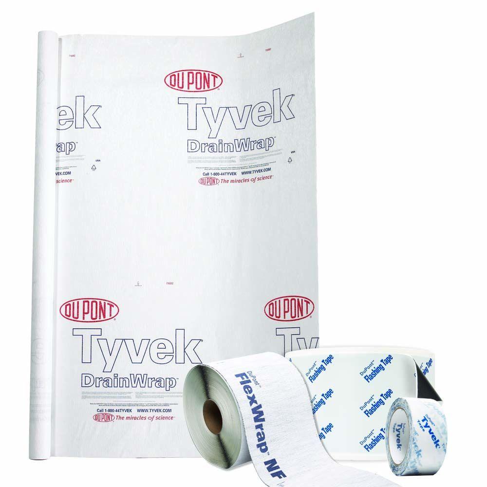 Tyvek house wrap tape