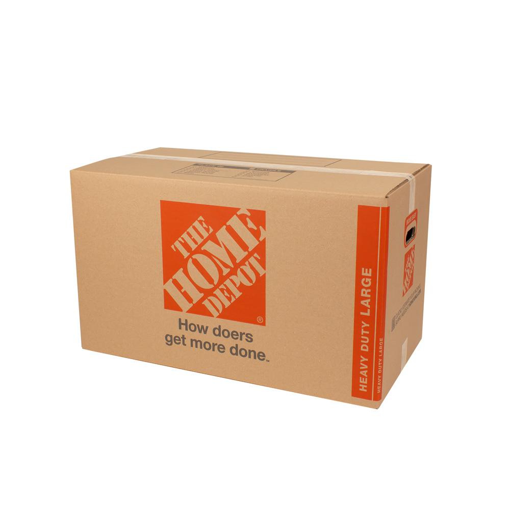 The Home Depot 28 In. L X 15 In. W X 16 In. D Heavy-Duty Large Moving ...