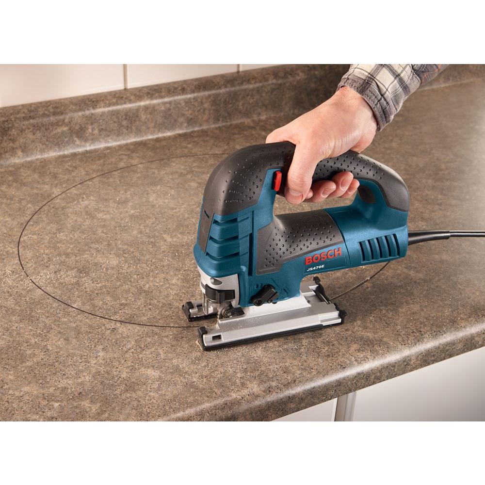 Bosch 7 Amp Corded Variable Speed Top Handle Jig Saw Kit With