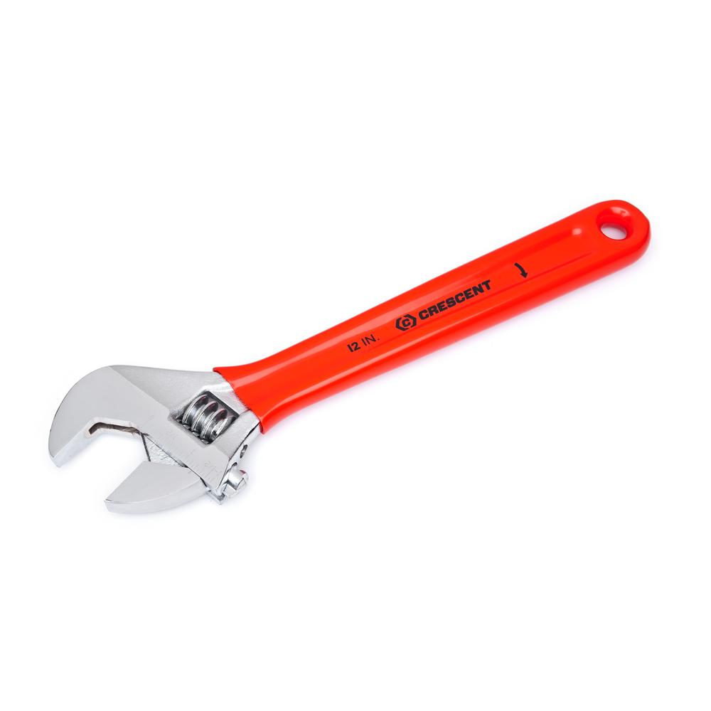 Crescent 12 In Adjustable Cushion Grip Wrench Ac212cvs The Home Depot