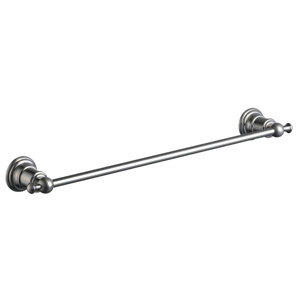 Estates 18 in. Towel Bar in Brushed Nickel