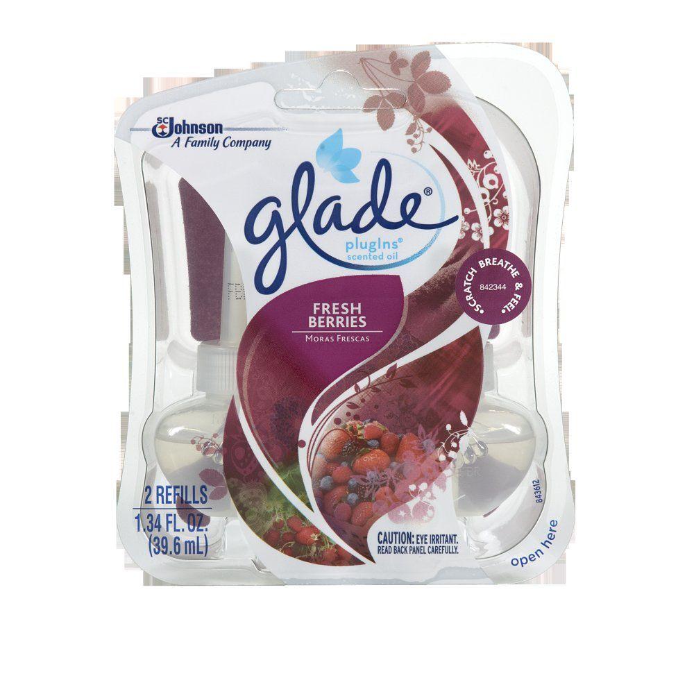 Glade PlugIns 0.67 oz. Fresh Berries Scented Oil Refill