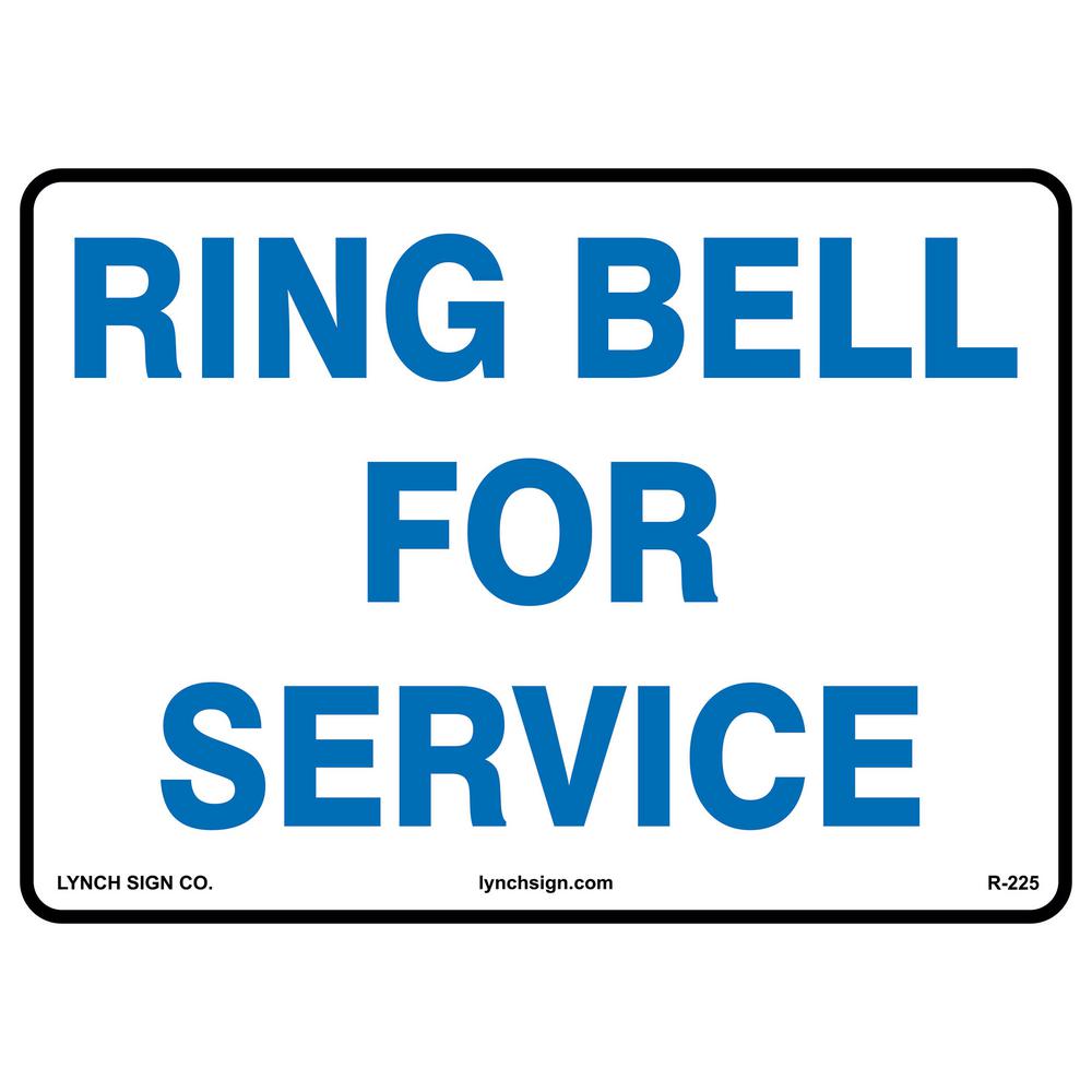 ring bell for service bell