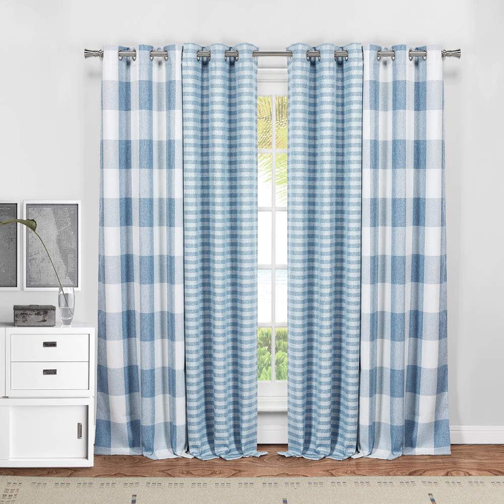 Duck River Colin 84 In L X 37 In W Polyester Blackout Curtain