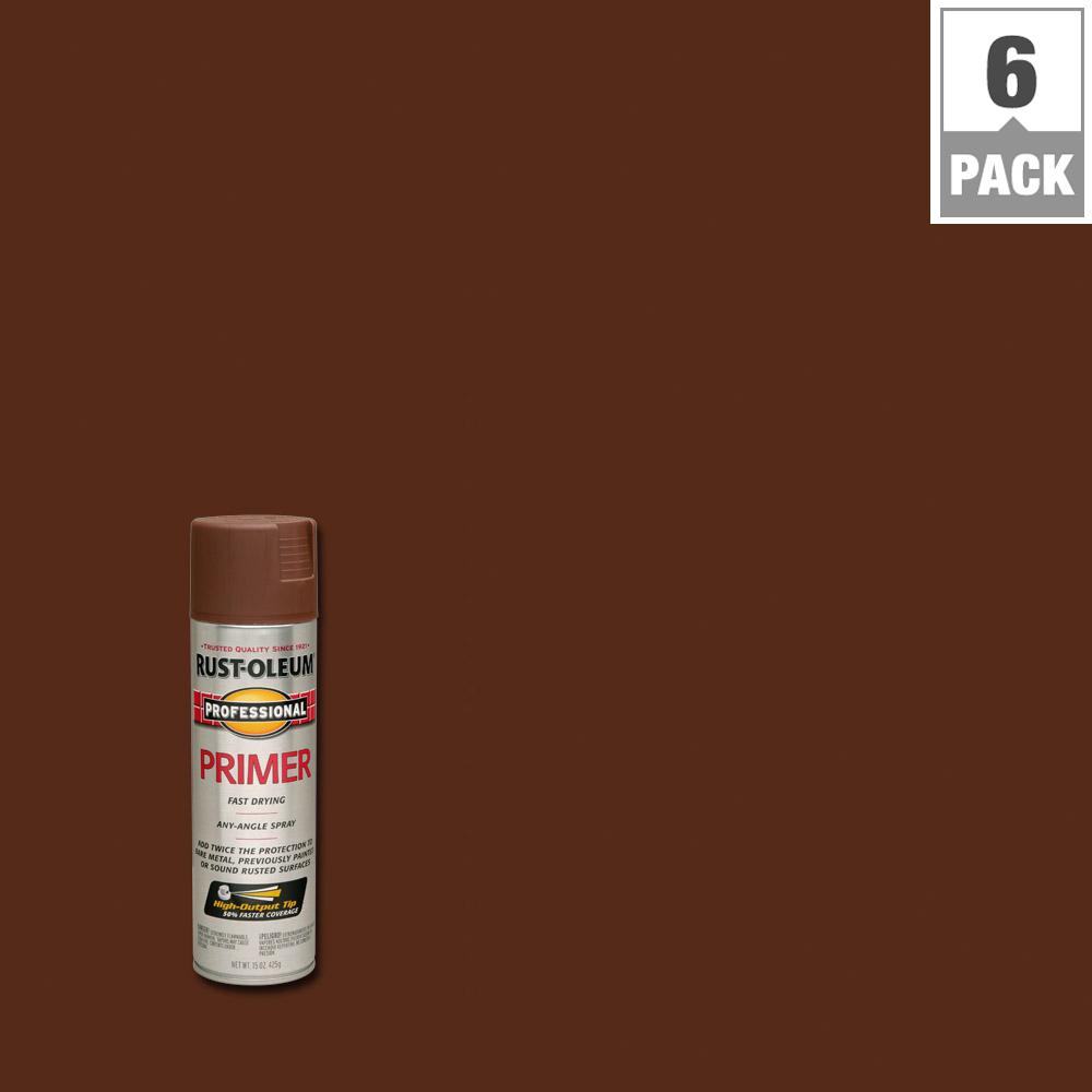 UPC 320066041831 product image for Primers: Rust-Oleum Professional Fillers and Primers 15-oz. Flat Red Primer Spra | upcitemdb.com