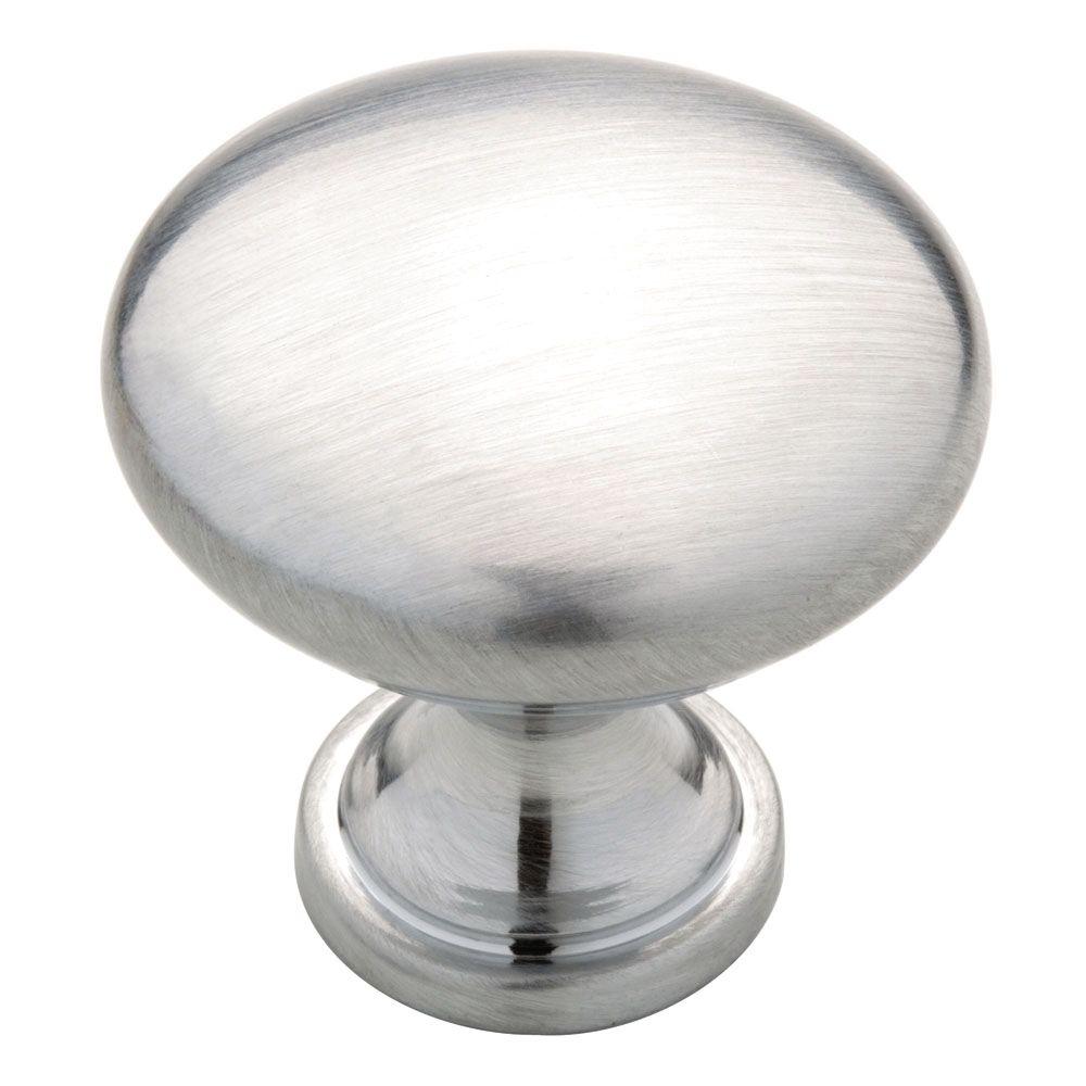 Liberty Classic Round 1 1 4 In 32mm Satin Chrome Hollow Cabinet