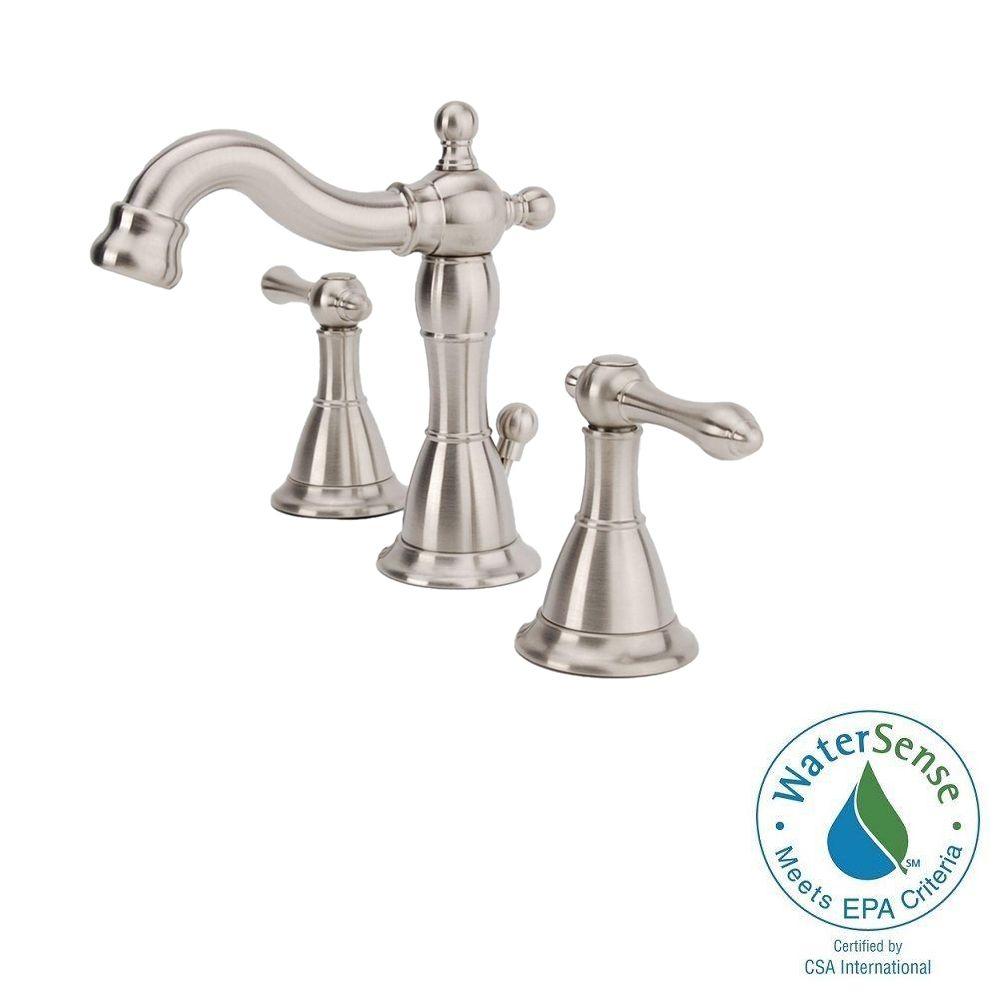 Fontaine Bellver 8 In Widespread 2 Handle Mid Arc Bathroom Faucet