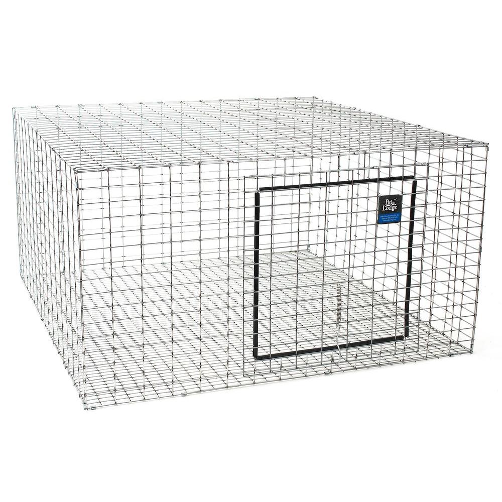 TRIXIE 6.5 ft. x 3 ft. x 4.8 ft. Outdoor Run Rabbit Hutch62332 The