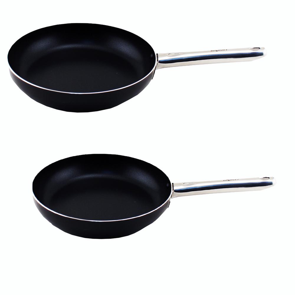 BergHOFF EarthChef Boreal 2-Piece Aluminum Frying Pan Set with Non-Stick Coating by BergHOFF