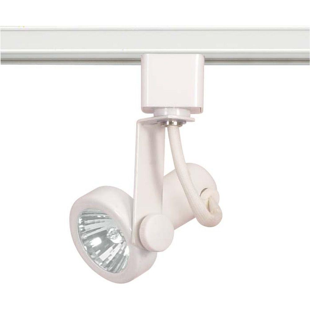 1 Light Cast Ring White TH259 Nuvo MR16-12V Track Head