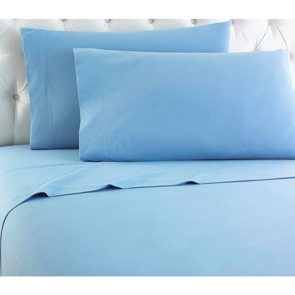 Micro Flannel Short Queen Wedgewood RV Sheet Set ...