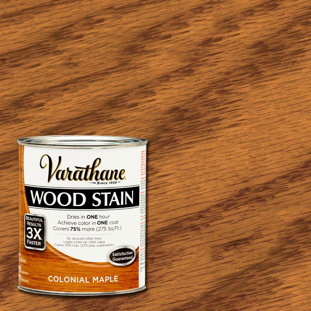 Varathane 1 qt. Cognac Premium Fast Dry Interior Wood Stain-271150 ...