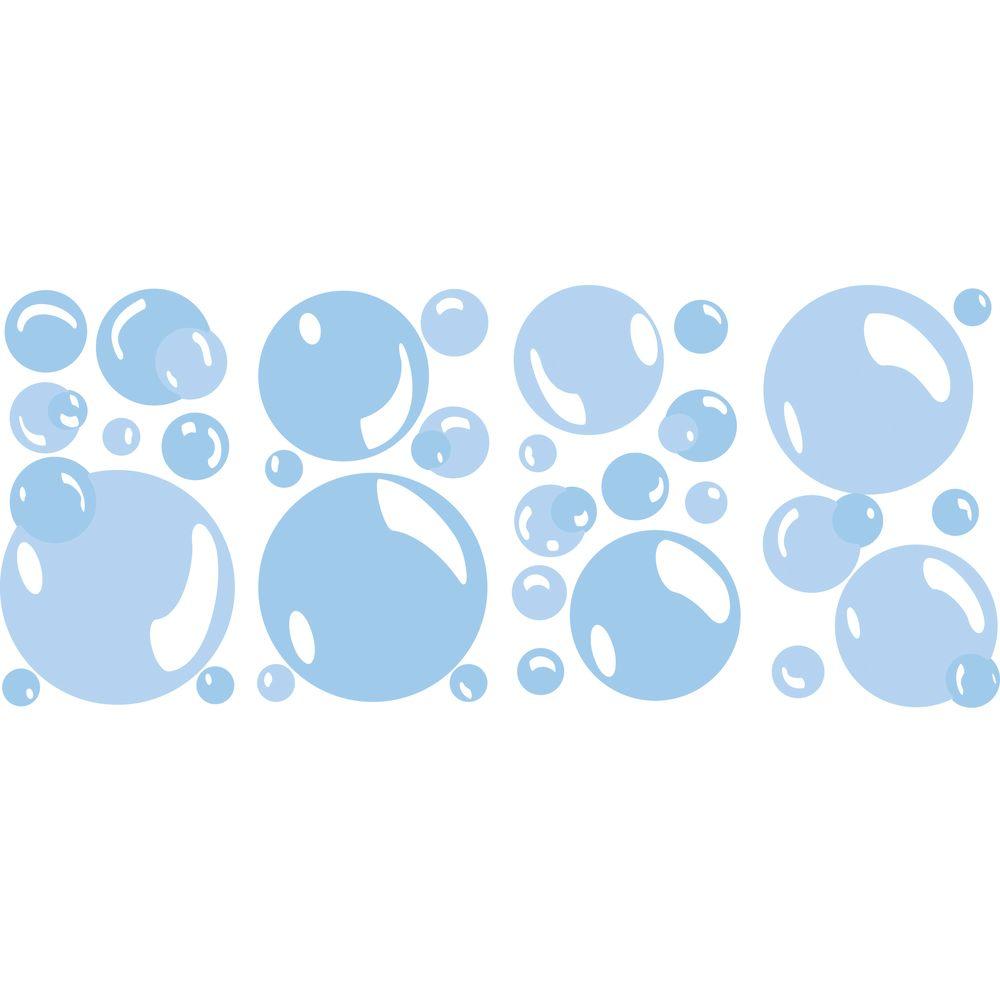 Bubbles L And Stick Wall Decal