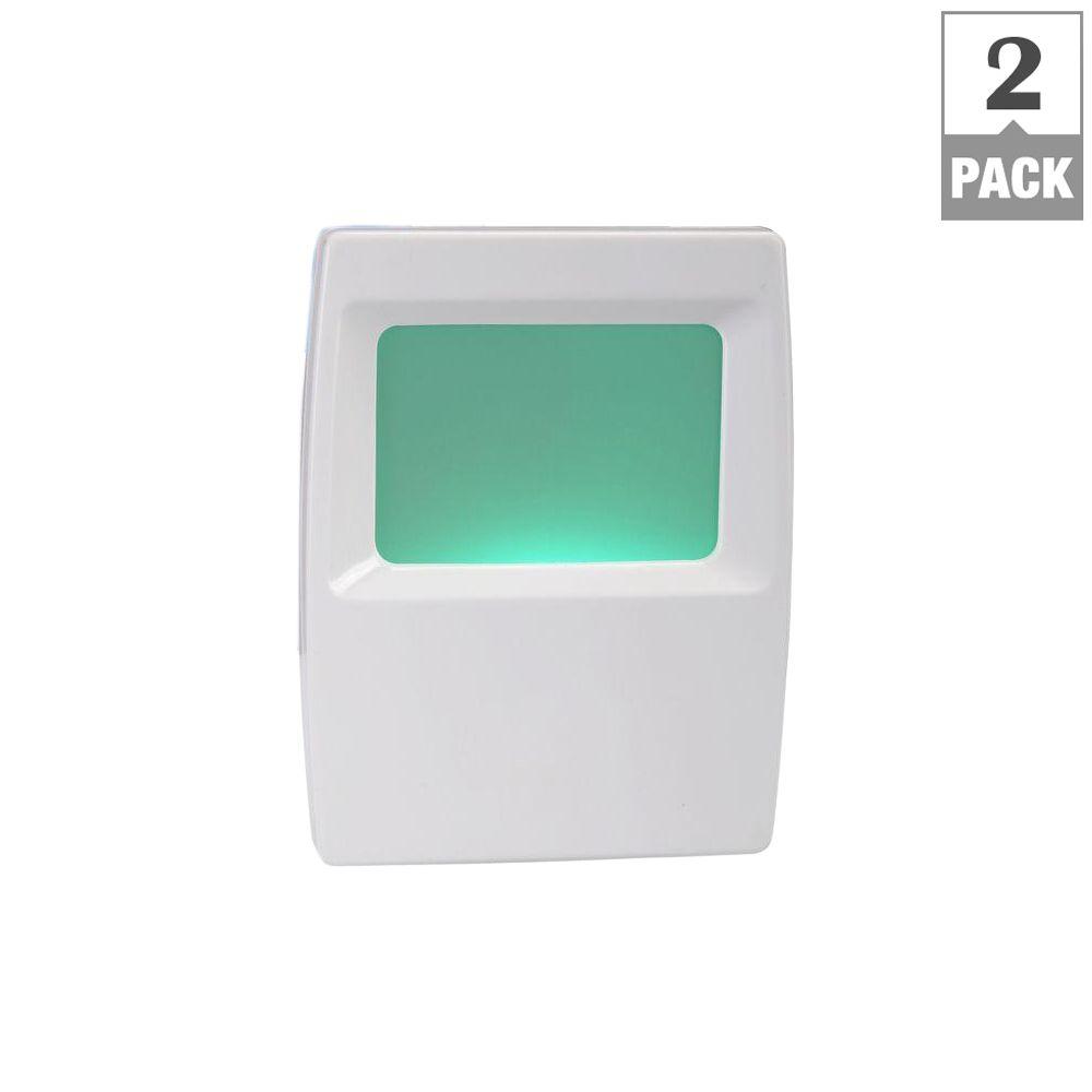 Amerelle LED Night Light (2Pack)71382CC The Home Depot
