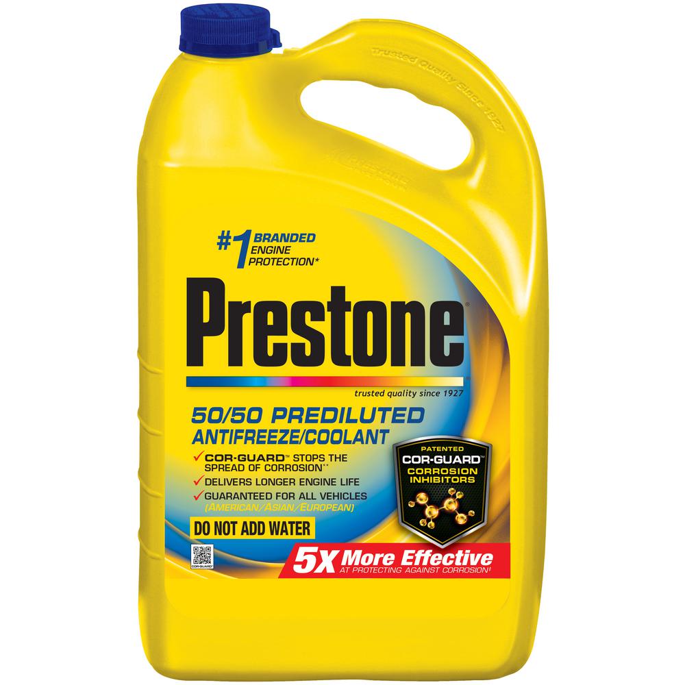 prestone 50 50 coolant