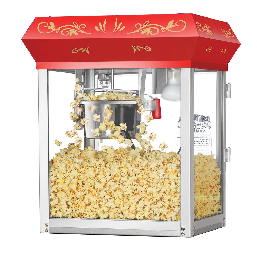 Great Northern Foundation 6 oz. Red Countertop Popcorn Machine ...