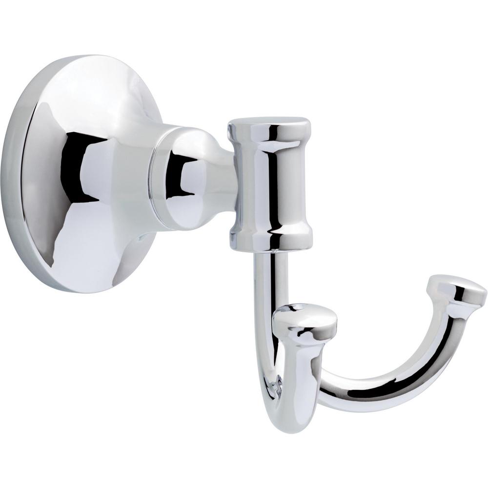 Delta Chamberlain Towel Hook in Polished ChromeCML35PC The Home Depot