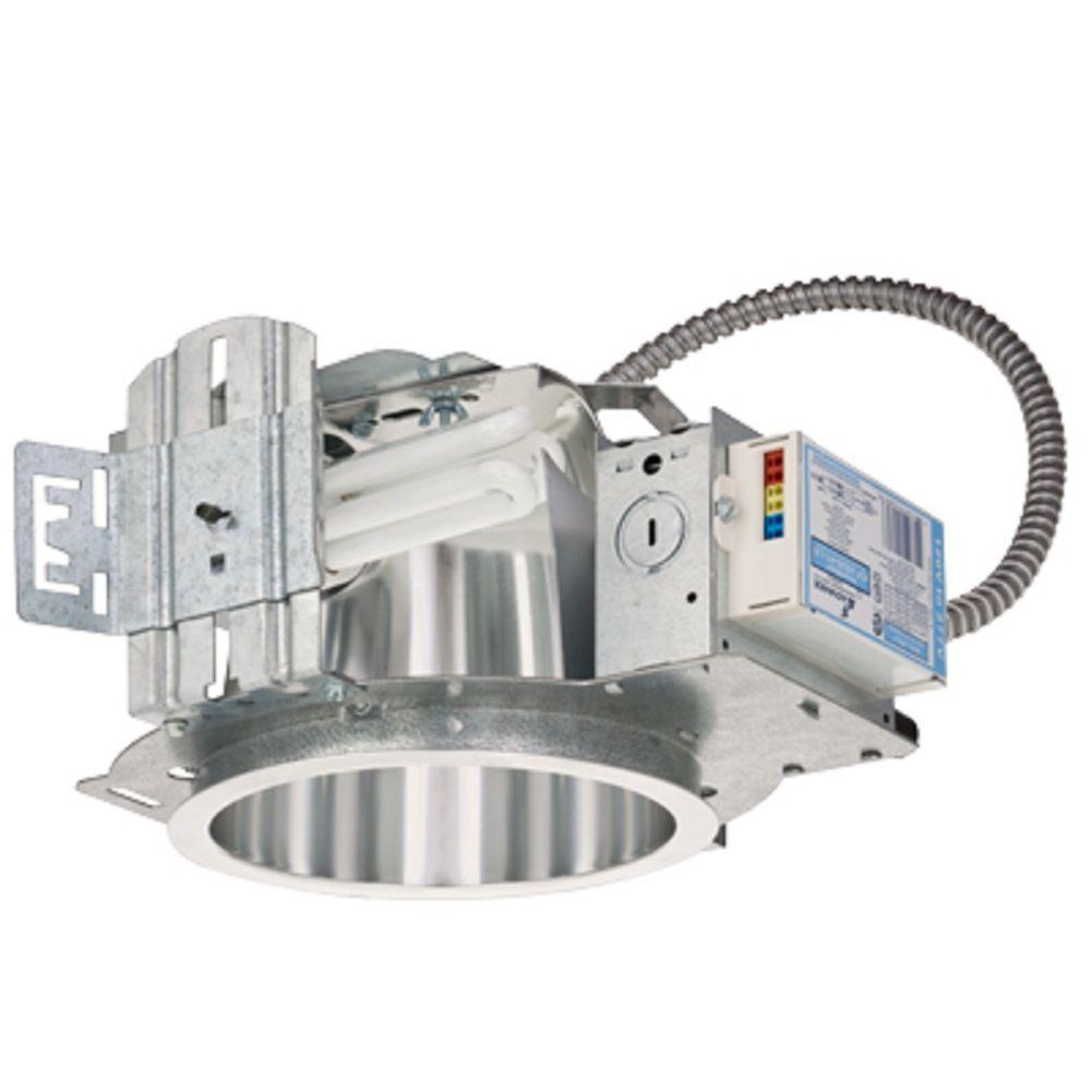 Lithonia Lighting 6 In Recessed Horizontal Double Twin Compact Fluorescent Downlight Housing Lithonia Lighting 6 In Recessed Horizontal Double Twin Compact Fluorescent Downlight Housing