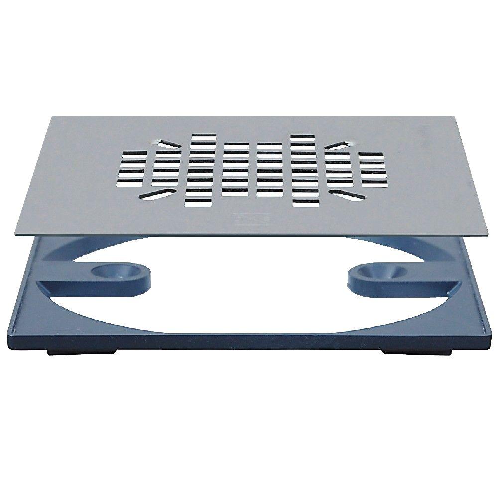 Sioux Chief Strainer And Adapter Round To Square Stainless Steel
