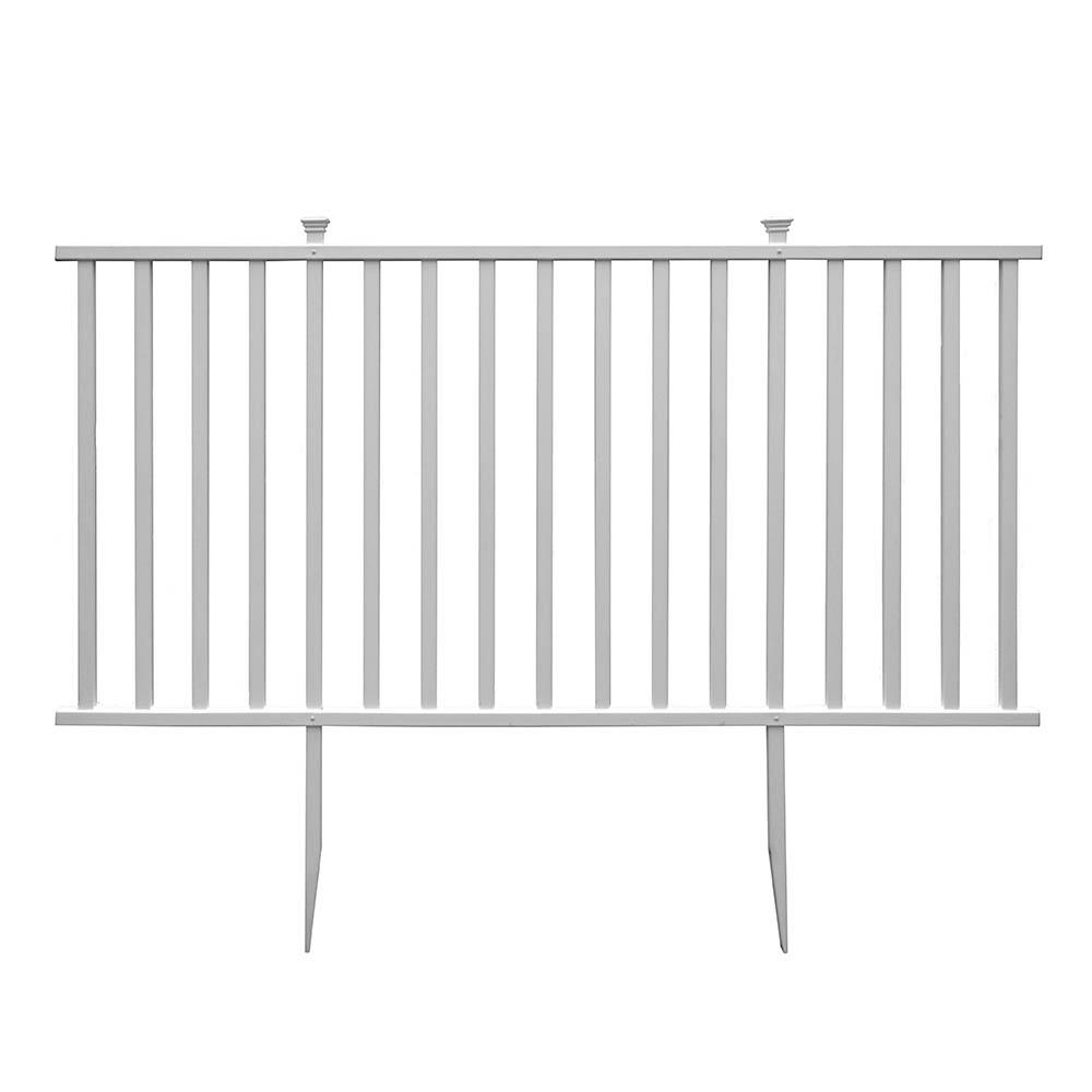 Liquid Sunshine 5 ft. x 4 ft. Vinyl Outdoor Shower Stall Kit with Un