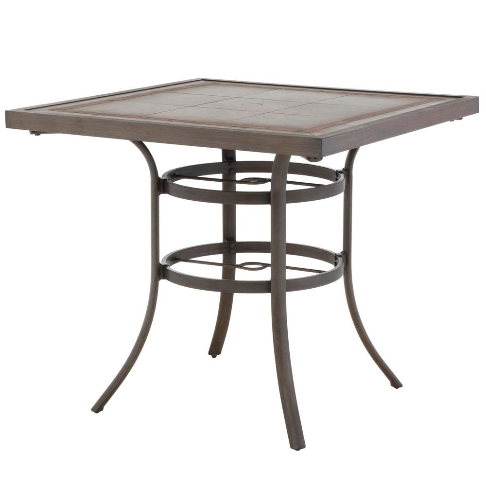 Bar Height Seats 4 People Patio Dining Tables Patio Tables The