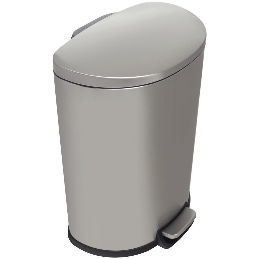Kitchen Trash Can With Lid For Office Bedroom Step Trash Bin 13 Gallon//50 Liter