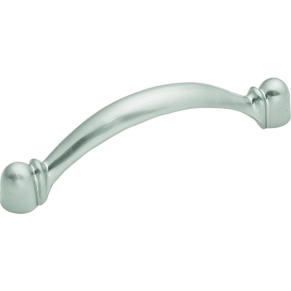 polished nickel appliance pull