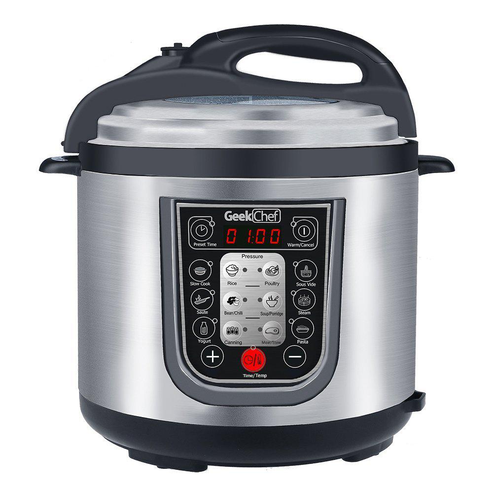 Geek Chef 11-in-1 Multi-Function 6.3 Qt. Pressure Cooker-YBW60PB - The ...