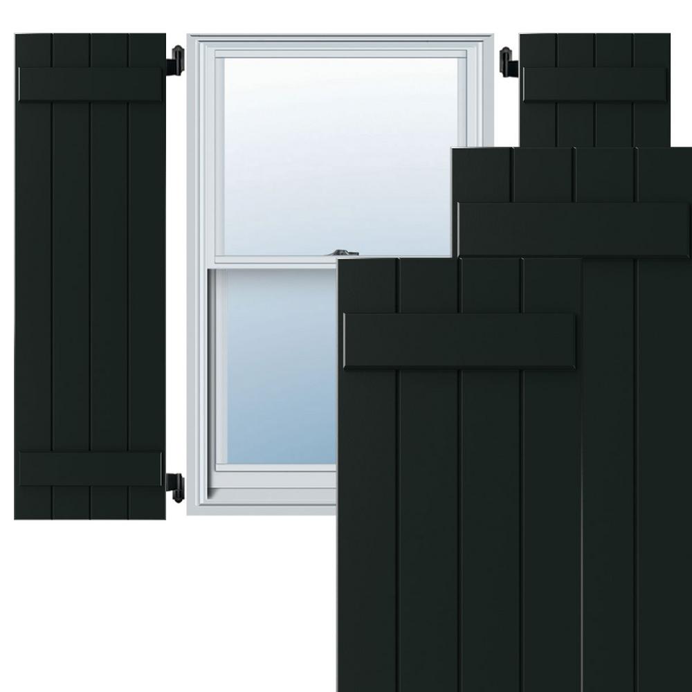 Ekena Millwork 15 in. x 48 in. Exterior 4Board (2 Batten) Composite