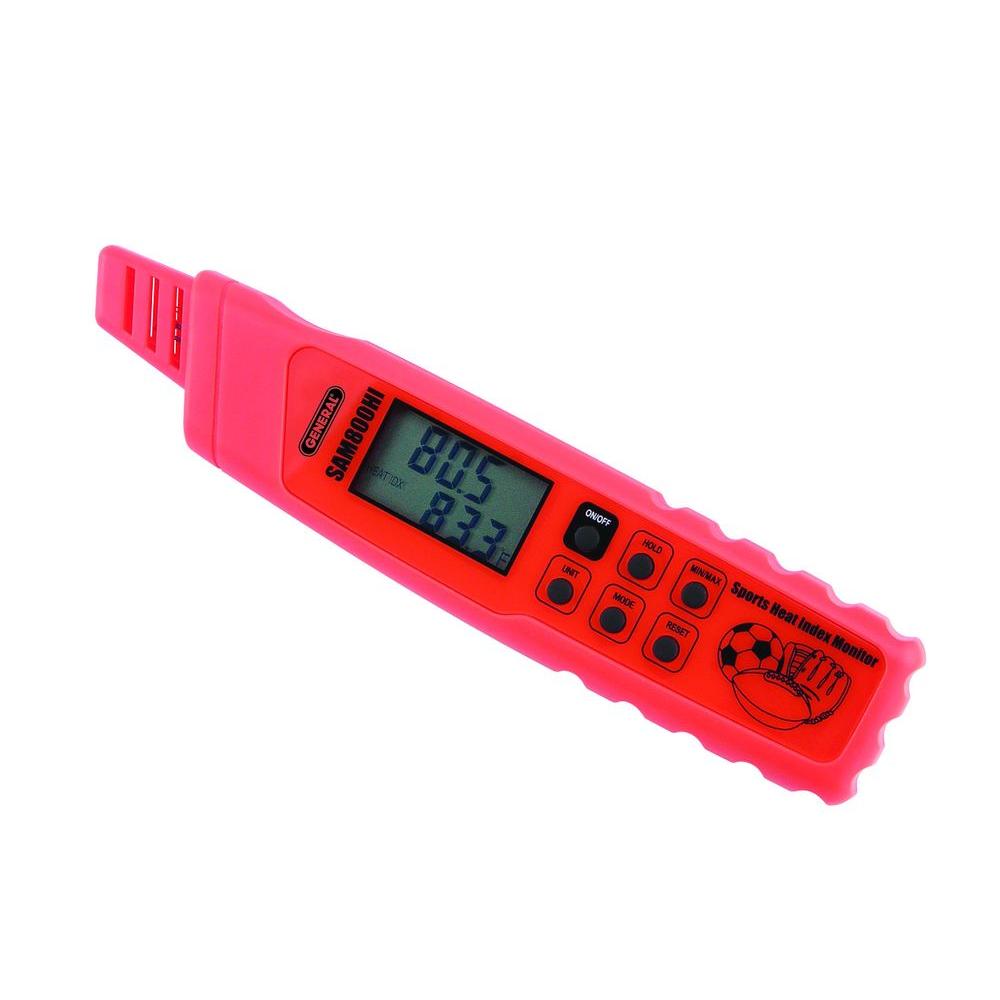General Tools Digital Pocket Temperature/Heat Index Monitor Sports