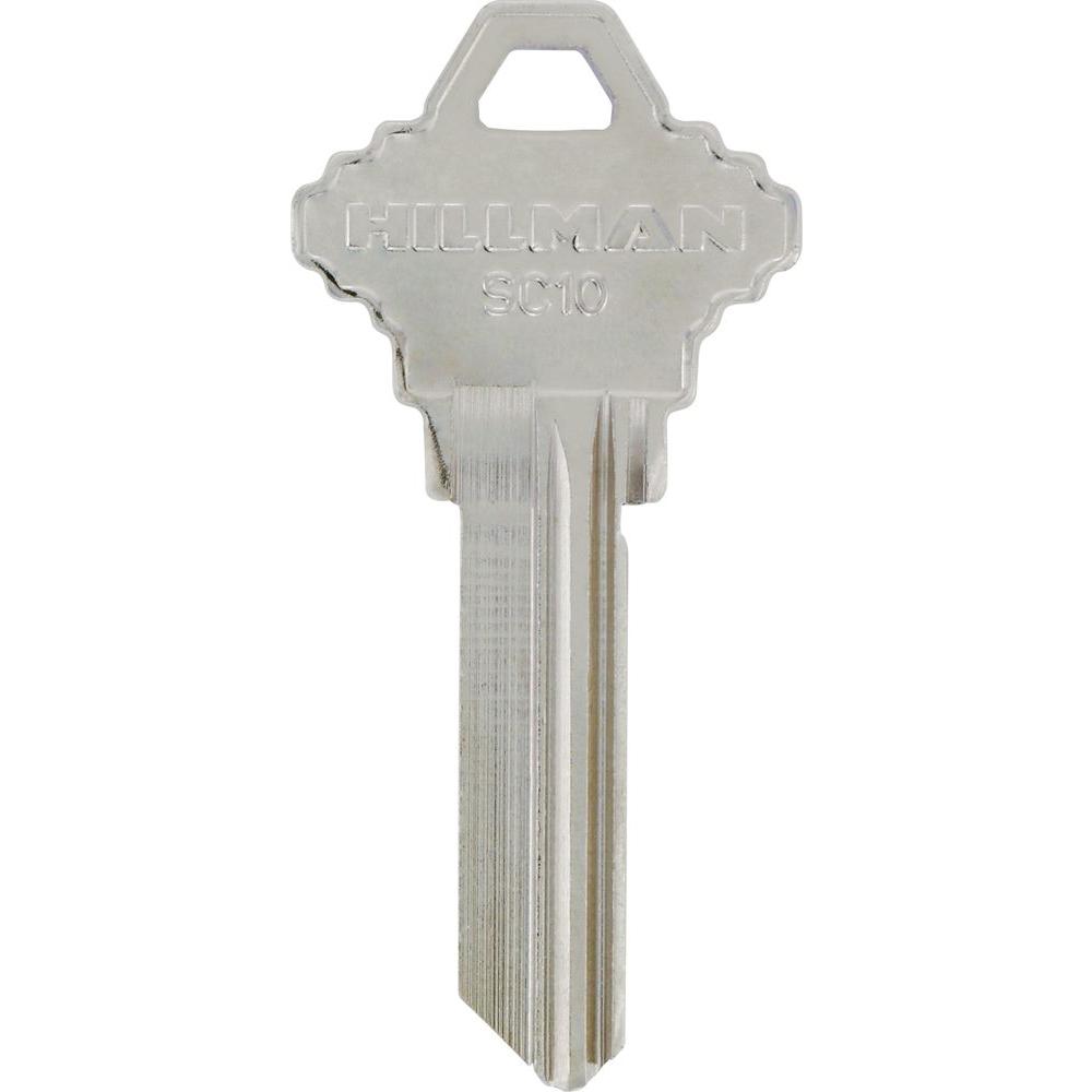 Hillman 125 Blank Schlage Lock Key88612 The Home Depot