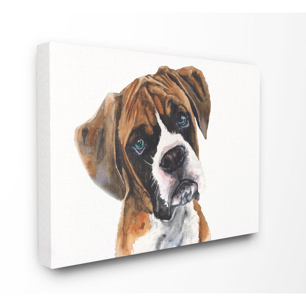 boxer dog wall art