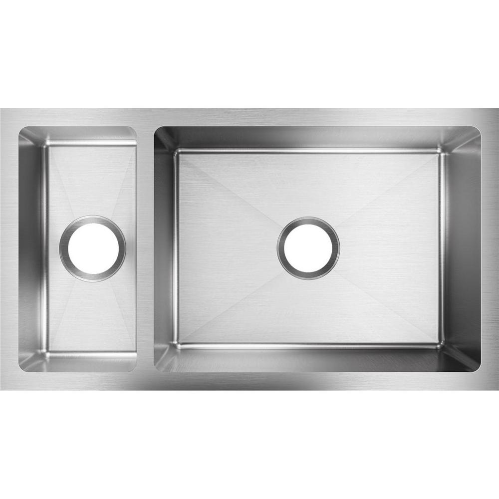 Elkay Stainless Steel Kitchen Sink With Drainboard Dandk Organizer