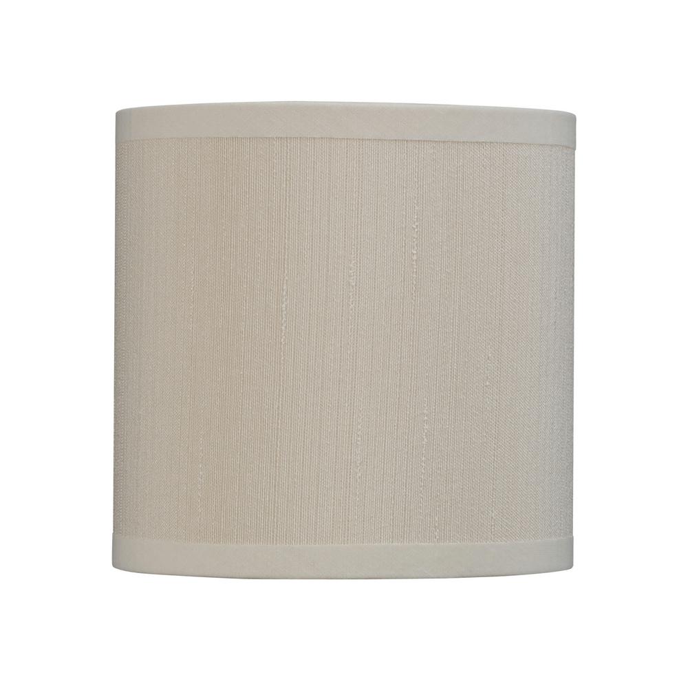 Aspen Creative Corporation 5 In X Er Creme Drum Lamp Shade
