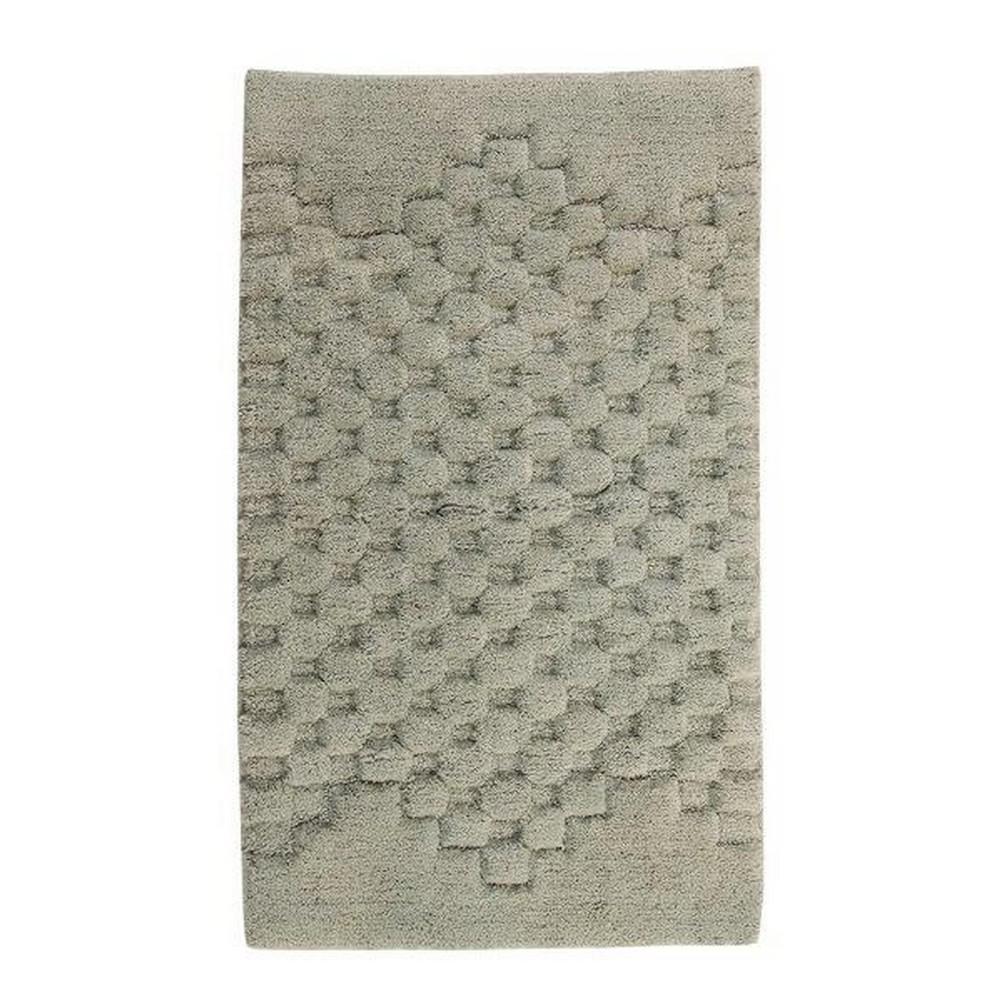 CASTLE HILL LONDON New Tile Dark Green 17 In X 24 In Bath Rug 17X24   Light Sage Castle Hill London Bath Mats 17x24 Mela Sag 64 600 