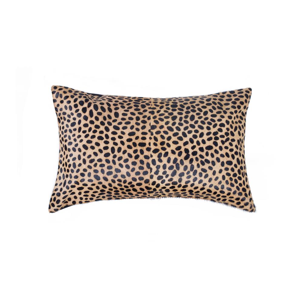 cheetah lumbar pillow