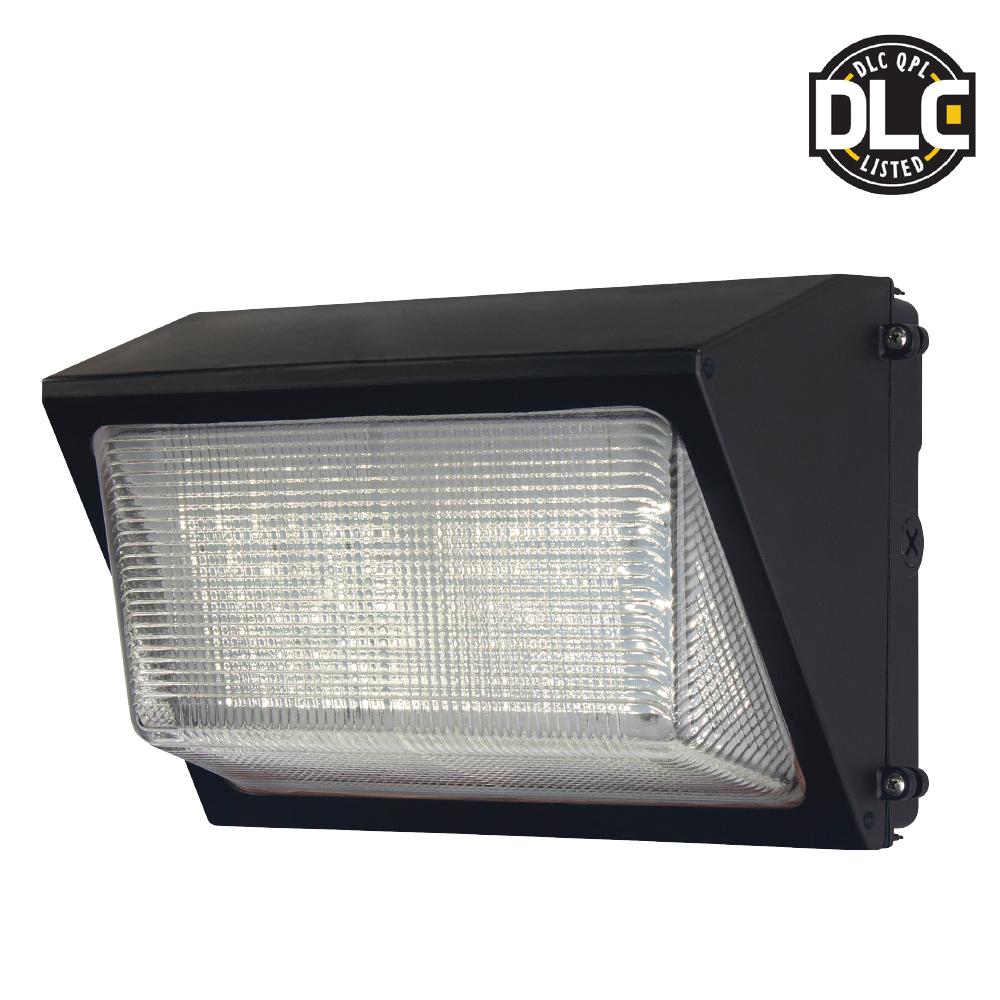 Wall Packs Commercial Lighting The Home Depot 50 Watt Dark Bronze Outdoor Integrated Led Wall Pack Light