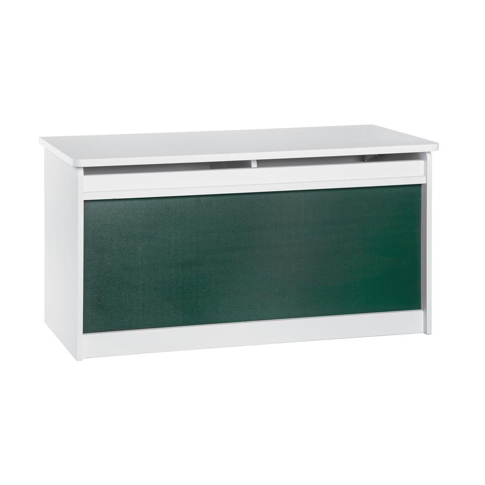 ClosetMaid KidSpace 32 inch H x 17 inch W 2-Cube White Chalk Board Toy Chest... by ClosetMaid