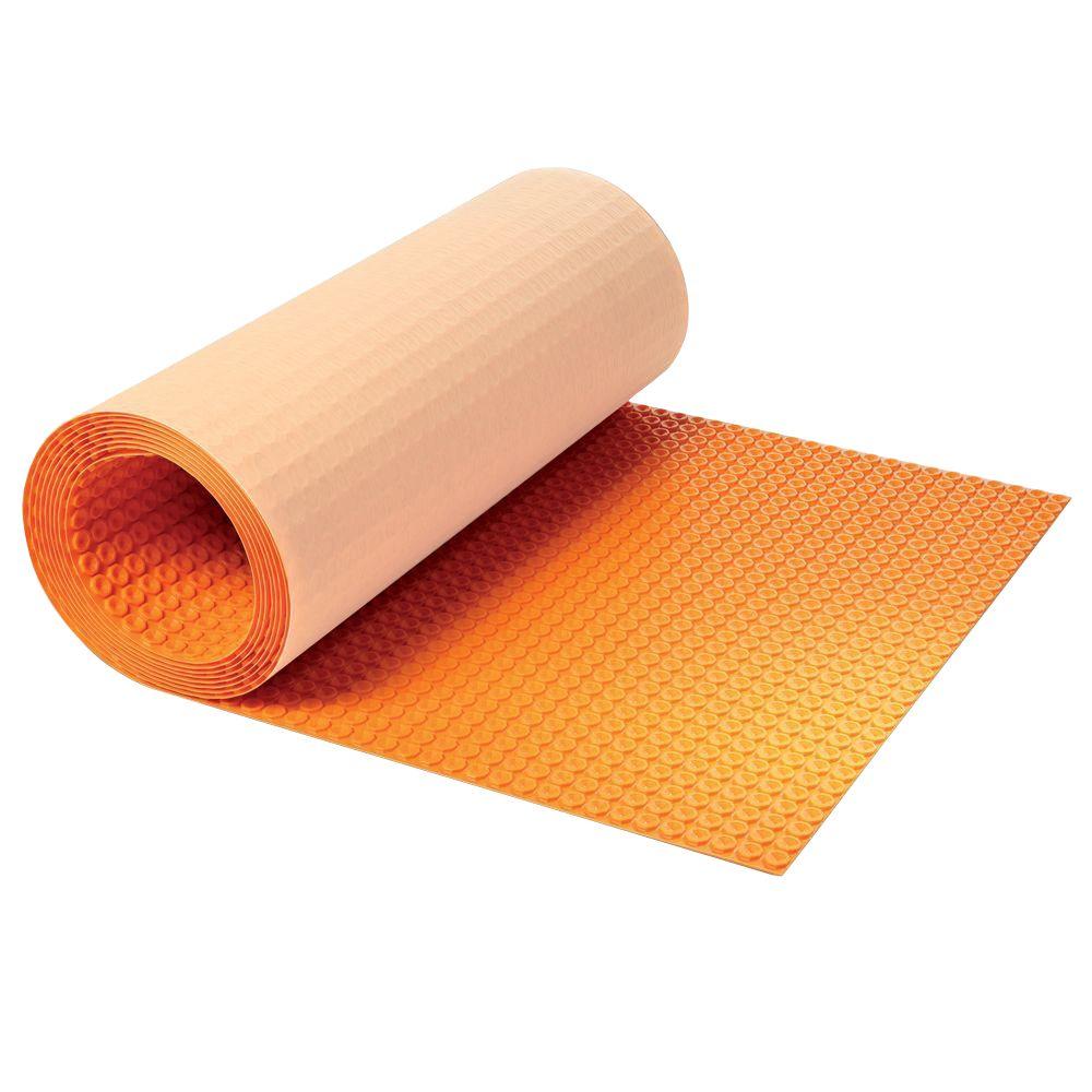 Schluter Ditra Heat 3 Ft 3 In X 41 Ft 1 In Uncoupling Membrane Roll Dh512m The Home Depot