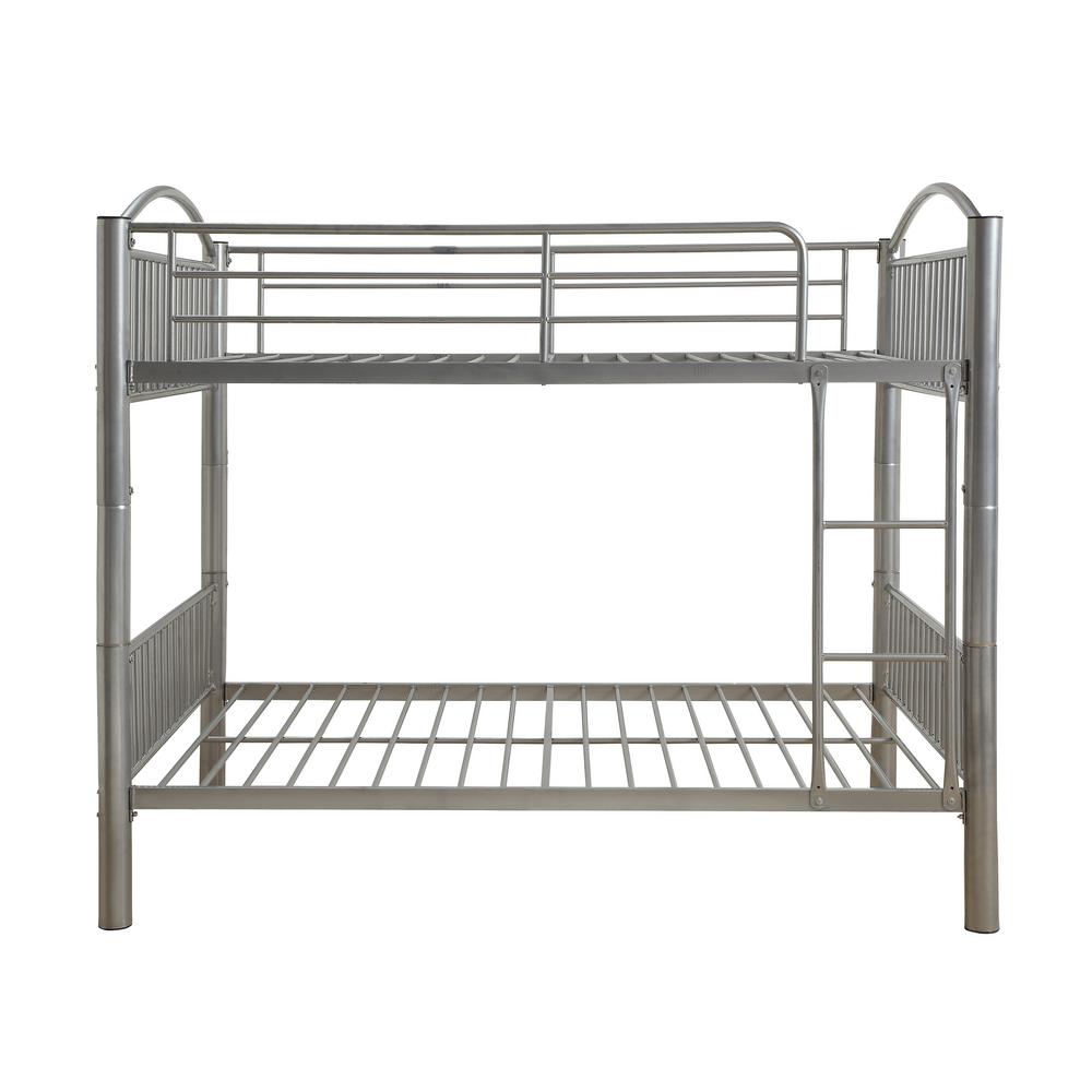 Acme Furniture Cayelynn Silver Full Over Bunkbed 37390si The Acme Furniture Cayelynn Silver Full Over Bunkbed