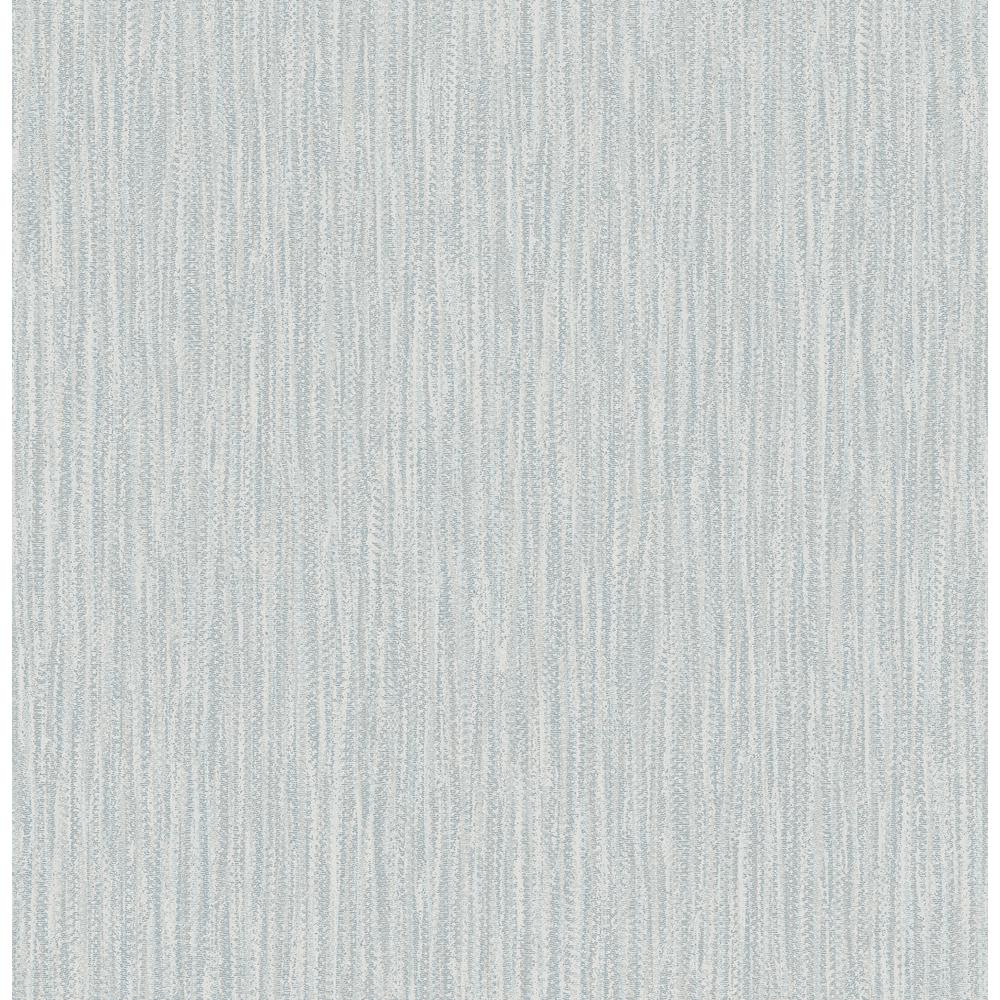 AStreet Raffia Light Blue Faux Grasscloth Light Blue Wallpaper Sample