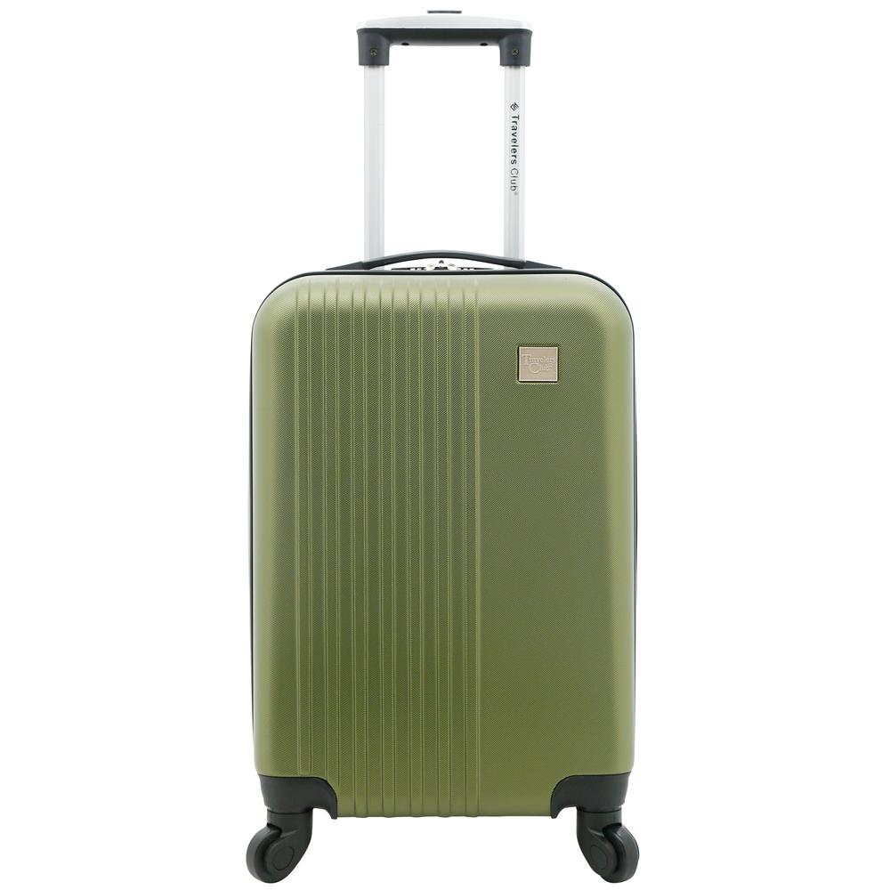 Travelers Club 20 in. Samantha Hardside CarryOn Suitcase with Spinners
