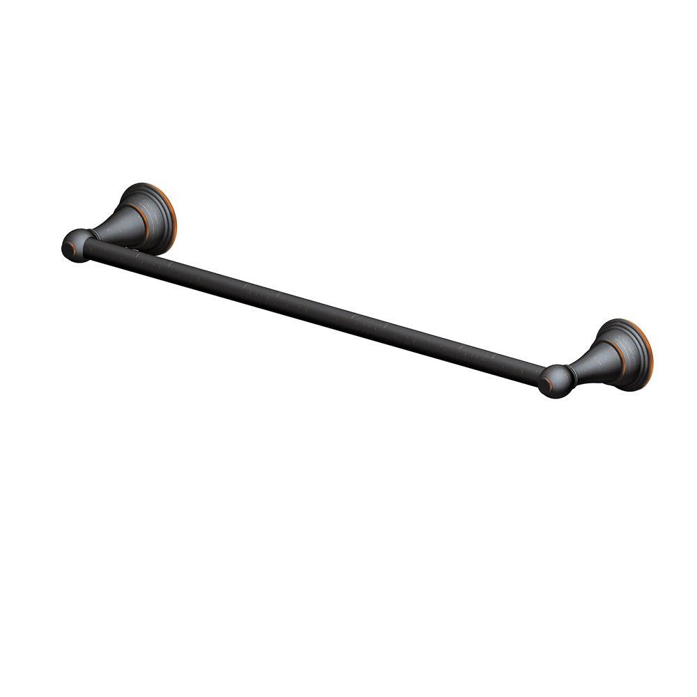 Glacier Bay Varina 24 in. Towel Bar in Bronze2110216 The Home Depot